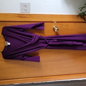 Purple dress size large